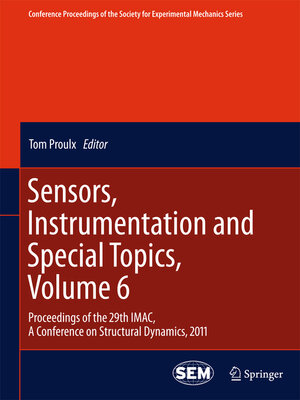 cover image of Sensors, Instrumentation and Special Topics, Volume 6